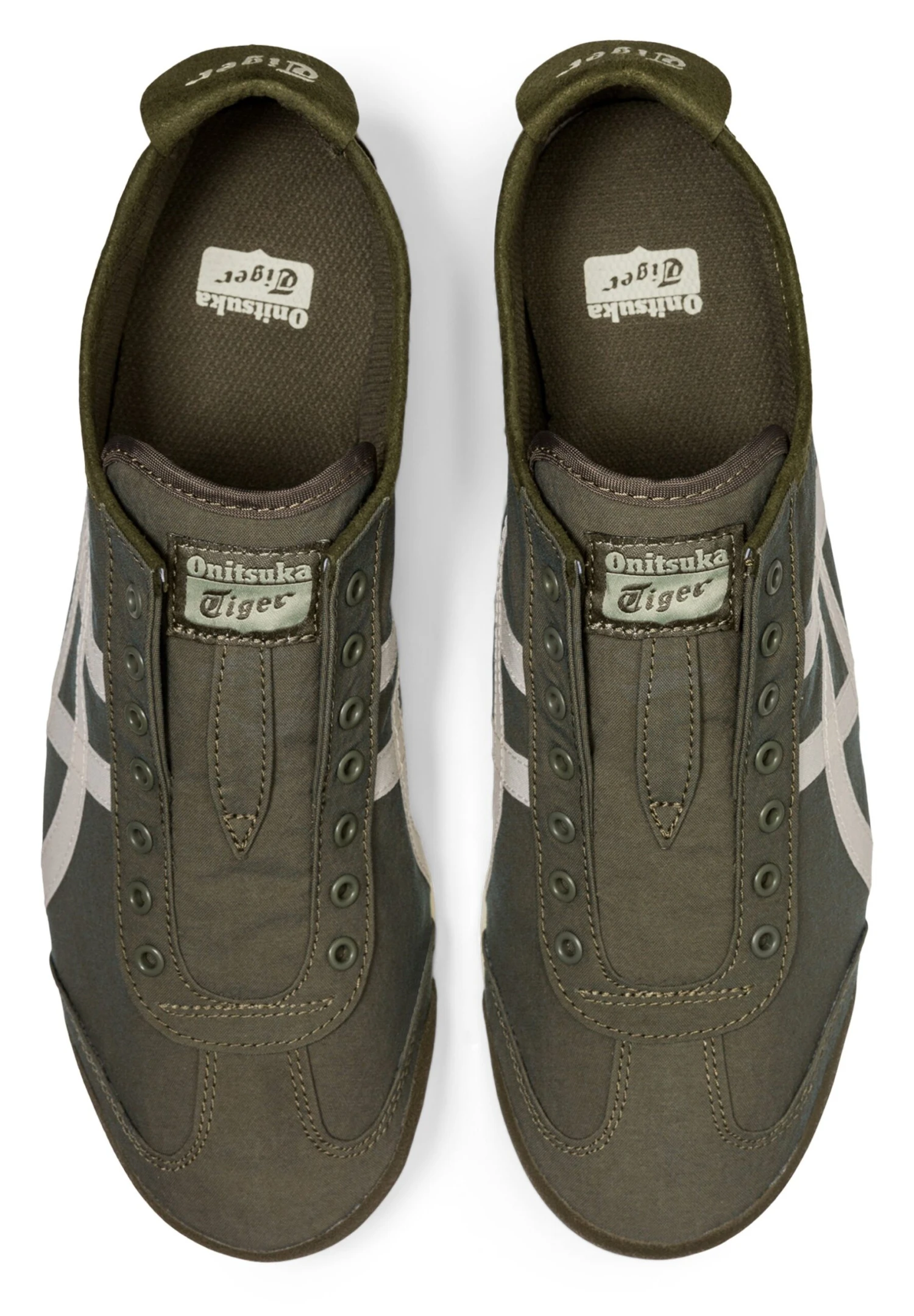 Onitsuka Tiger Mexico 66- Instappers - Mantle Green/Birch 3 Onitsuka Tiger Mexico 66- Instappers - Mantle Green/Birch - Afbeelding 3