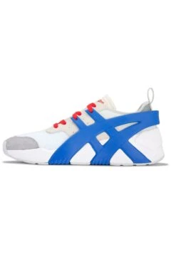 Onitsuka Tiger Big Logo Trainer - Sneakers Laag - White Tuna Blue