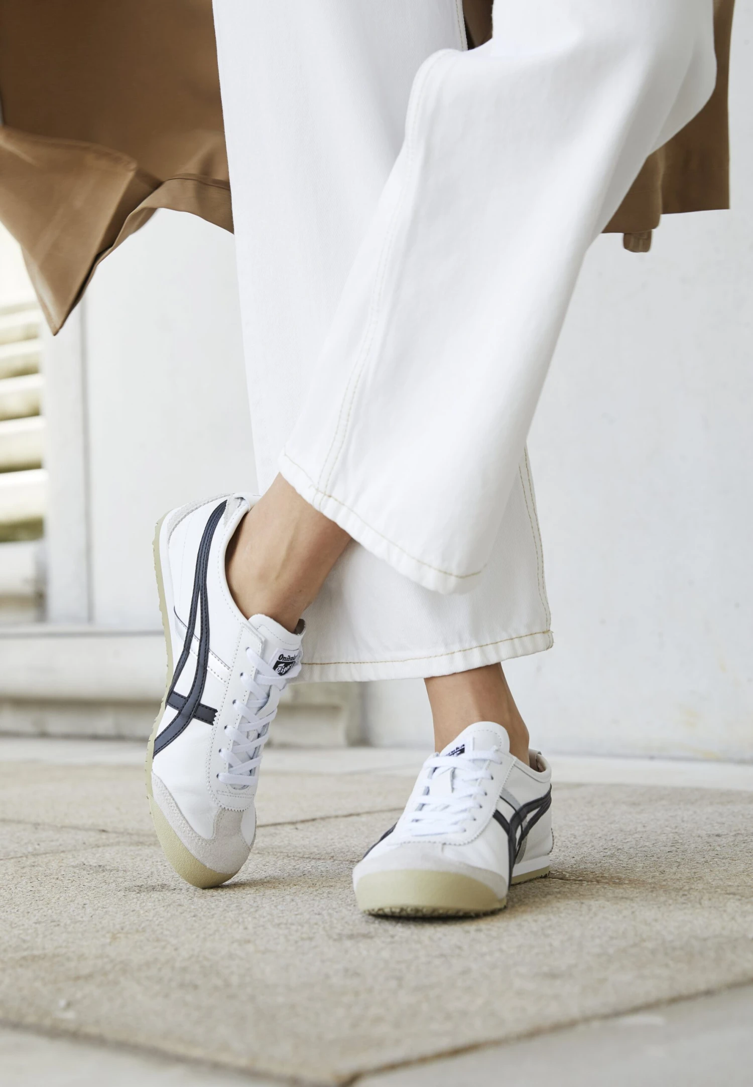 Onitsuka Tiger Mexico 66 - Sneakers Laag - Weiß/Schwarz 3 Onitsuka Tiger Mexico 66 - Sneakers Laag - Weiß/Schwarz - Afbeelding 3