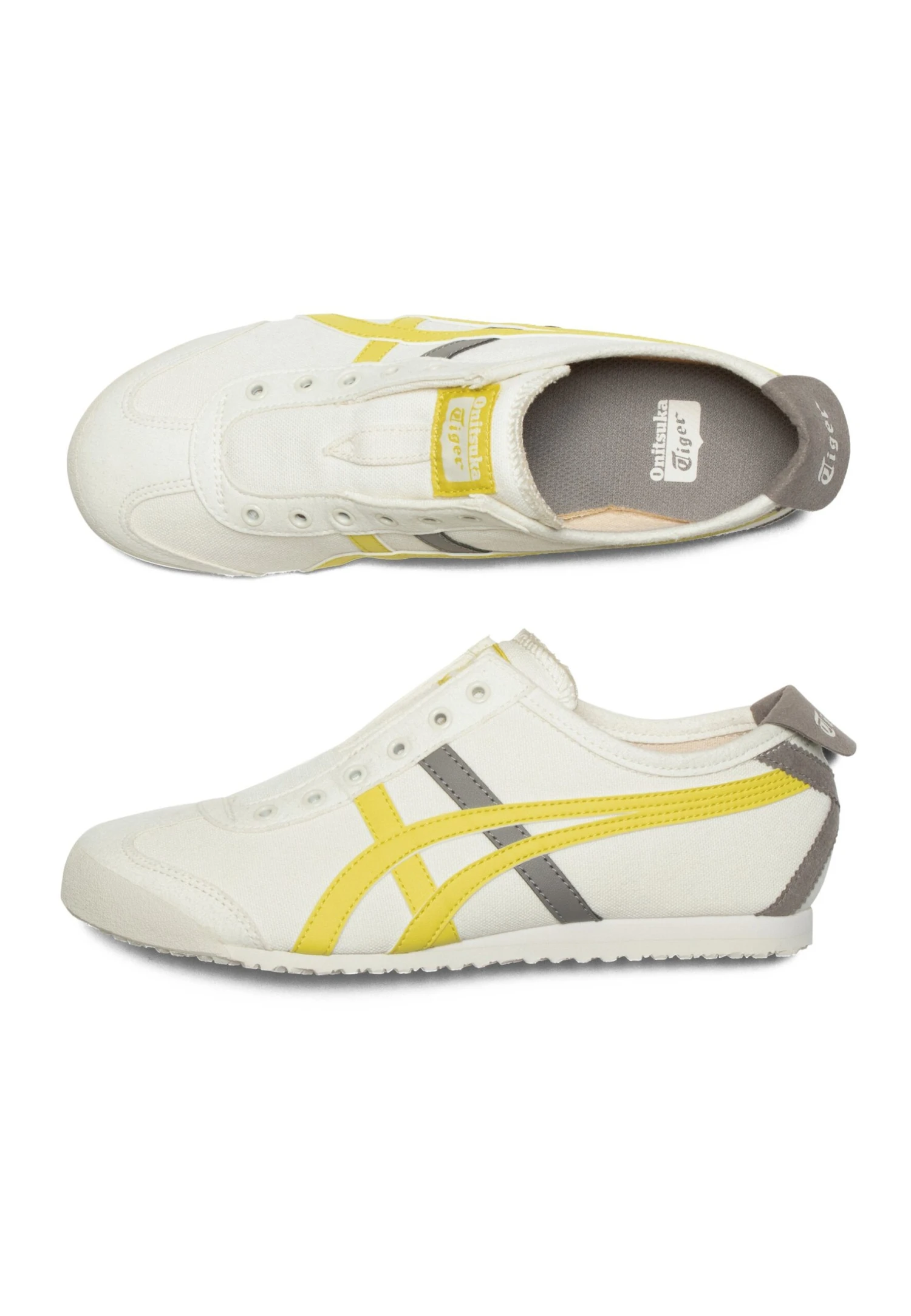 Onitsuka Tiger Mexico 66 Slip-On - Instappers - Ivory Citrus Yellow 6 Onitsuka Tiger Mexico 66 Slip-On - Instappers - Ivory Citrus Yellow - Afbeelding 6