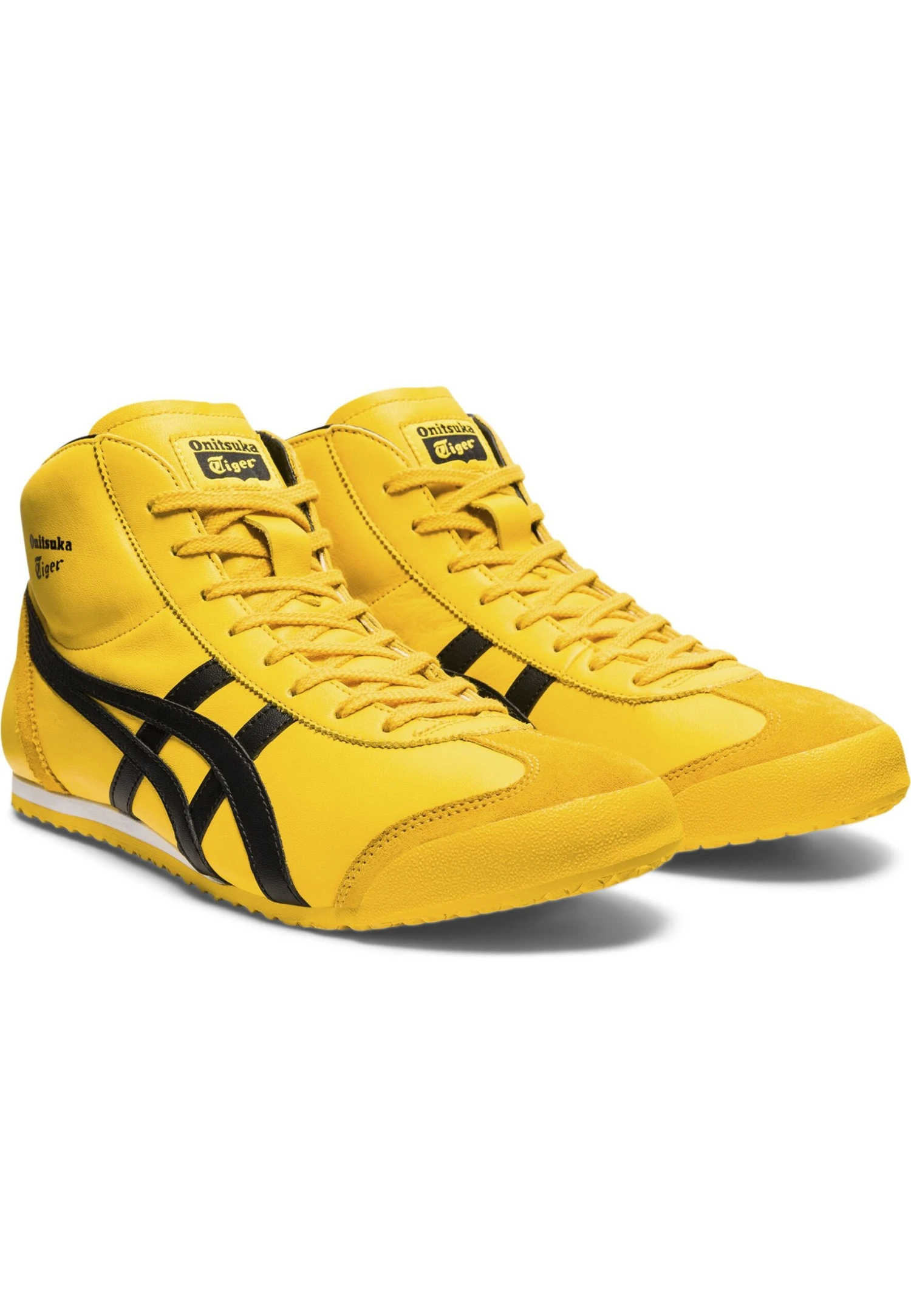 Onitsuka Tiger Mexico Mid Runner - Sneakers Hoog - Tai Chi Yellow/Black 2 Onitsuka Tiger Mexico Mid Runner - Sneakers Hoog - Tai Chi Yellow/Black - Afbeelding 2