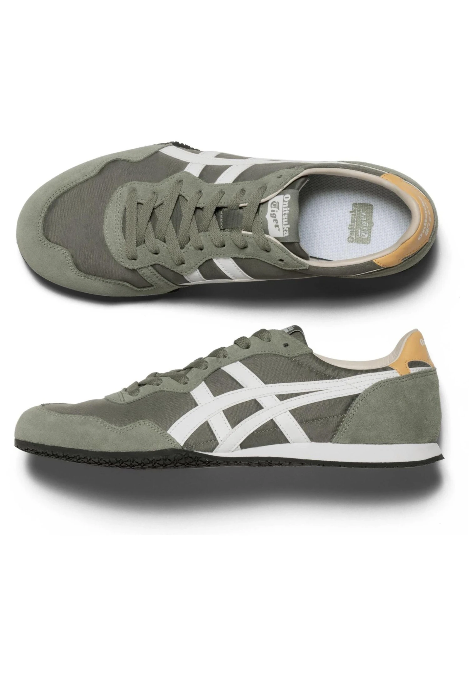 Onitsuka Tiger Serrano - Sneakers Laag - Burnt Olive White 6 Onitsuka Tiger Serrano - Sneakers Laag - Burnt Olive White - Afbeelding 6