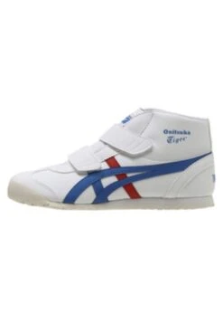Onitsuka Tiger Mexico Mid Runner Ps - Sneakers Hoog - White/ Blue
