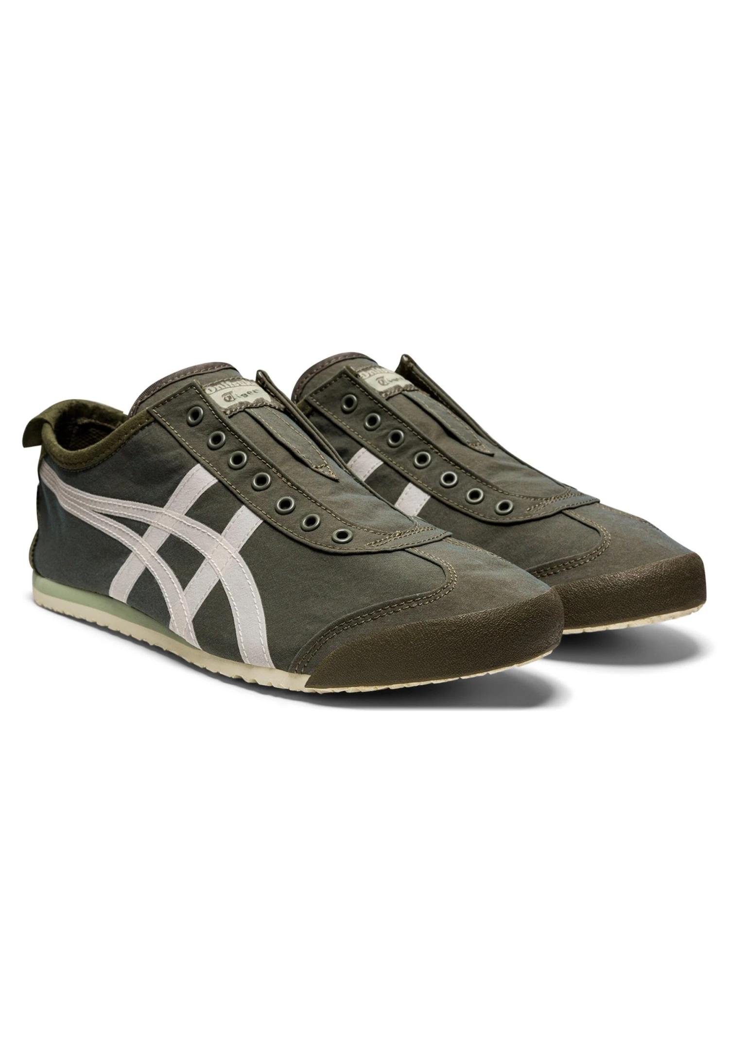 Onitsuka Tiger Mexico 66- Instappers - Mantle Green/Birch 2 Onitsuka Tiger Mexico 66- Instappers - Mantle Green/Birch - Afbeelding 2