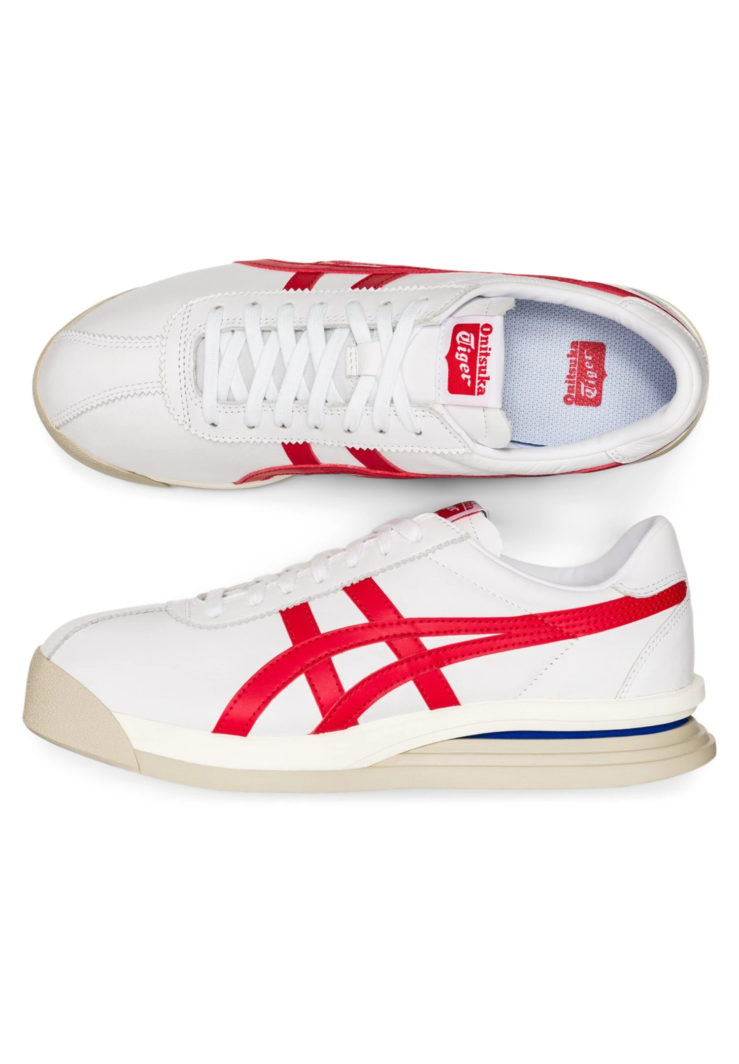 Onitsuka Tiger Tiger Corsair Ex - Sneakers Laag - White/Classic Red 7 Onitsuka Tiger Tiger Corsair Ex - Sneakers Laag - White/Classic Red - Afbeelding 7