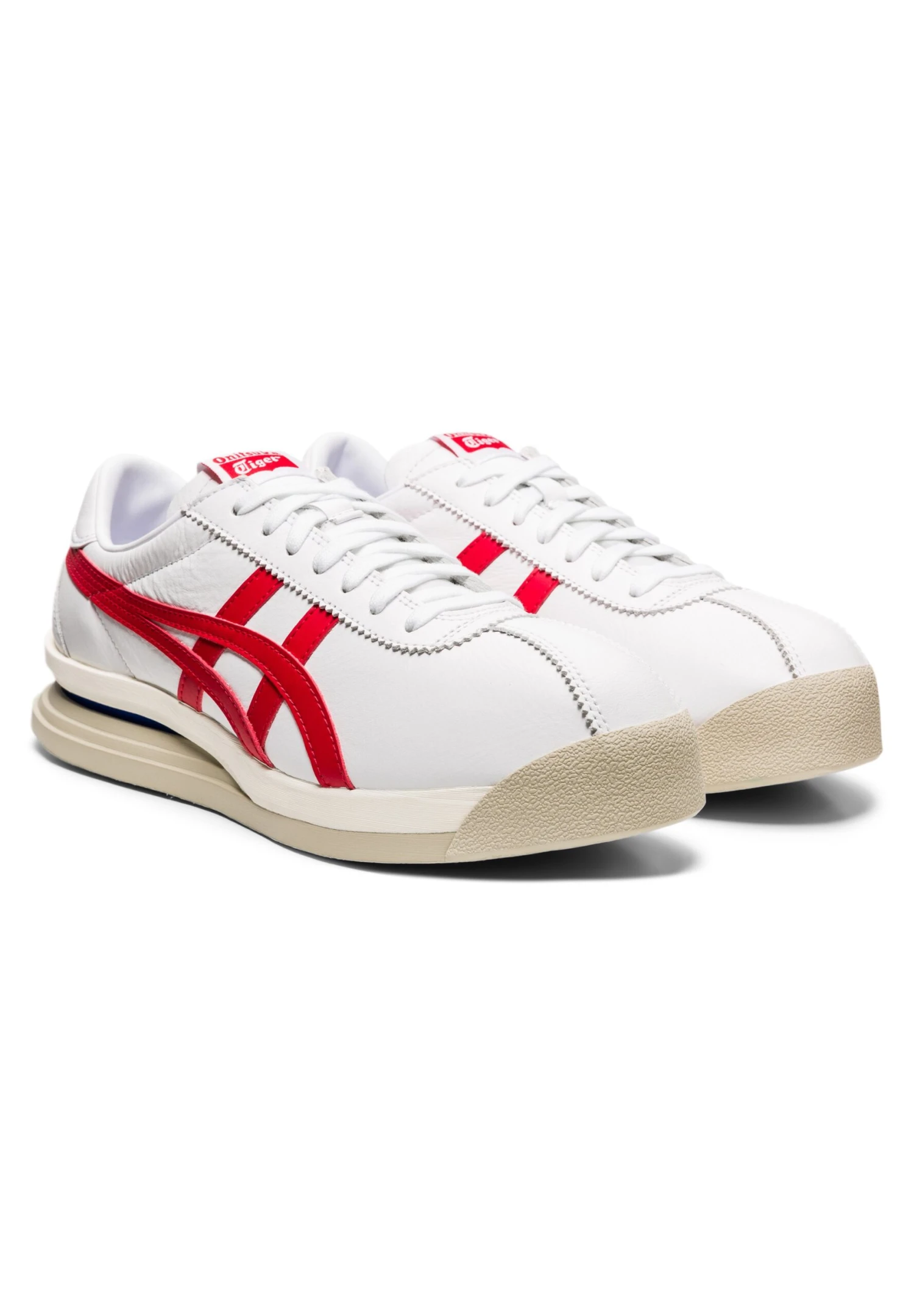 Onitsuka Tiger Tiger Corsair Ex - Sneakers Laag - White/Classic Red 2 Onitsuka Tiger Tiger Corsair Ex - Sneakers Laag - White/Classic Red - Afbeelding 2