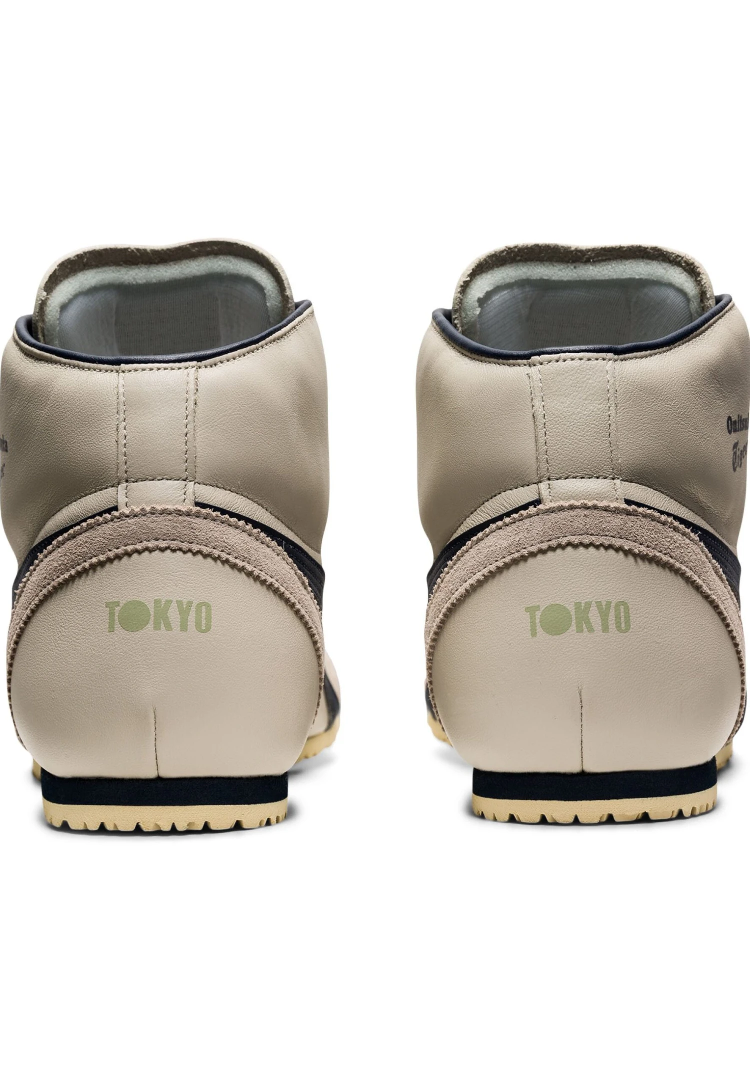 Onitsuka Tiger Mexico Mid Runner - Sneakers Hoog - Birch Indian Ink 3 Onitsuka Tiger Mexico Mid Runner - Sneakers Hoog - Birch Indian Ink - Afbeelding 3