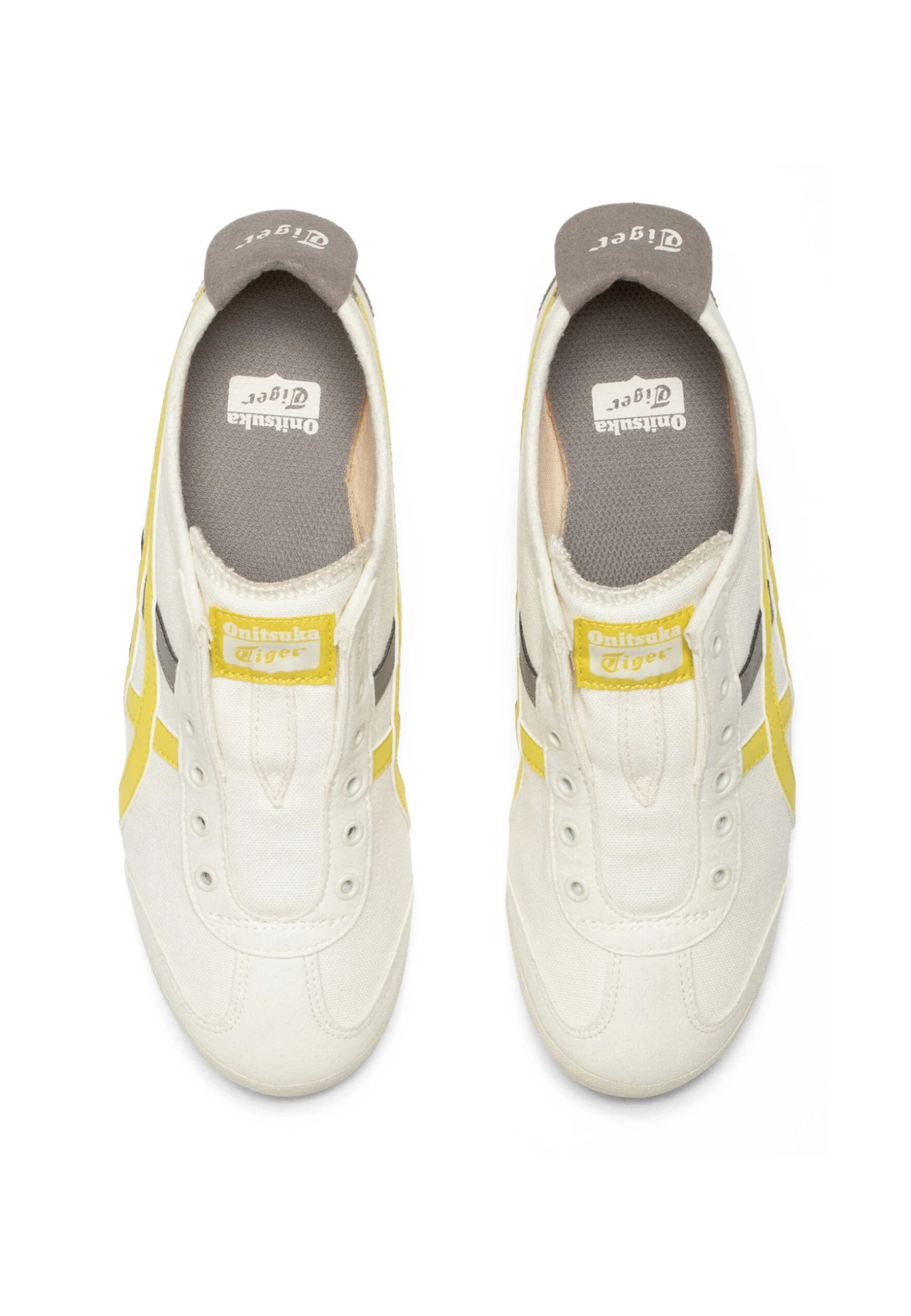 Onitsuka Tiger Mexico 66 Slip-On - Instappers - Ivory Citrus Yellow 3 Onitsuka Tiger Mexico 66 Slip-On - Instappers - Ivory Citrus Yellow - Afbeelding 3