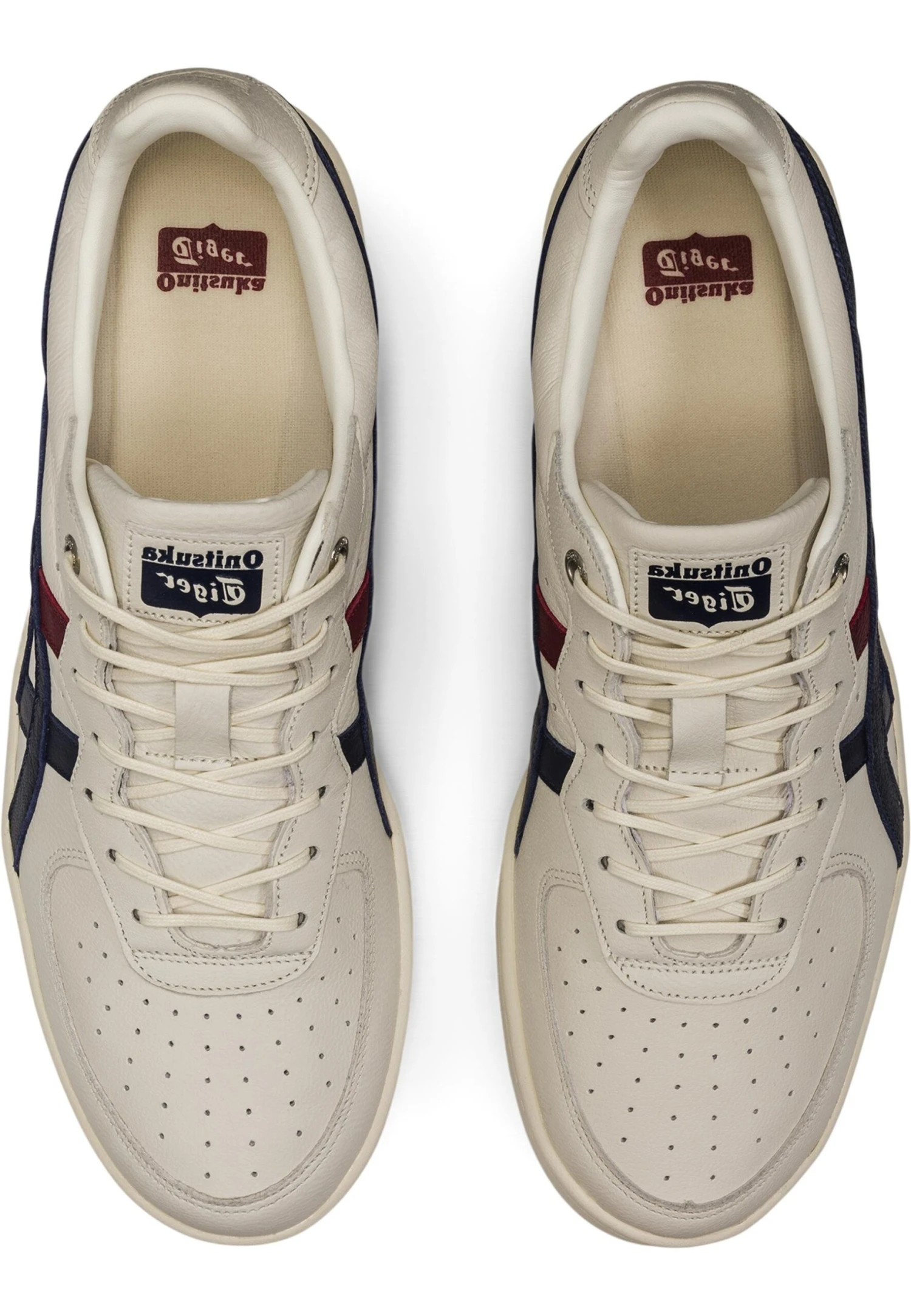 Onitsuka Tiger Gsm Sd - Sneakers Laag - Cream/Peacoat 3 Onitsuka Tiger Gsm Sd - Sneakers Laag - Cream/Peacoat - Afbeelding 3